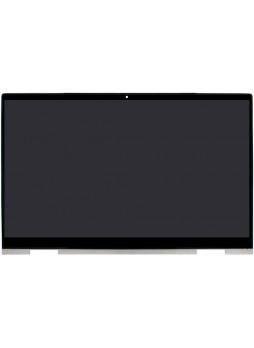 LCD Touch Screen Replacement L93180-001 For HP 15M-ED 15M-ED0013DX 15M-ED0023DX 15M-ED1013DX 15M-ED1023DX LED Display Digitizer Assembly + Silver Bezel 15.6" 1920x1080